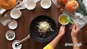 Тыквенный крем-суп с маскарпоне