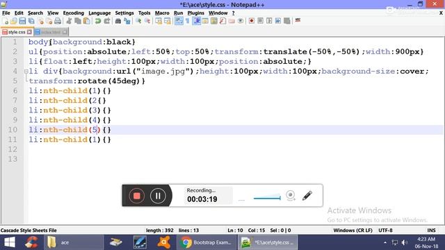 Ep16 - CSS3 Hexagon using css3