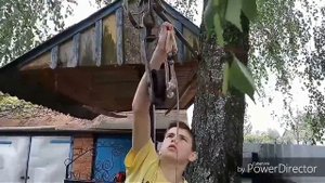 Как сделать турник и тягу блока своими руками