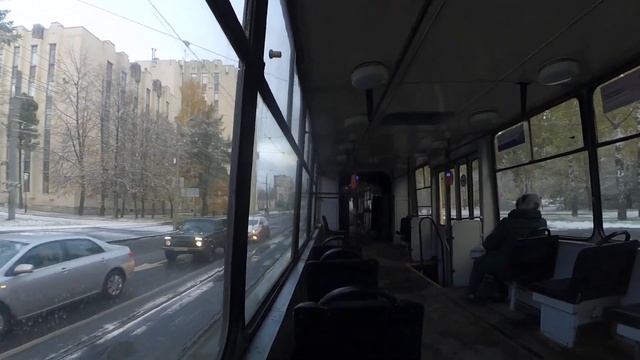 Трамвай "3072 по 38 от Гомельской до Науки" в Петербурге 13-*: ЛВС-86К-М 3072 по №38 (28.10.23) смотреть онлайн