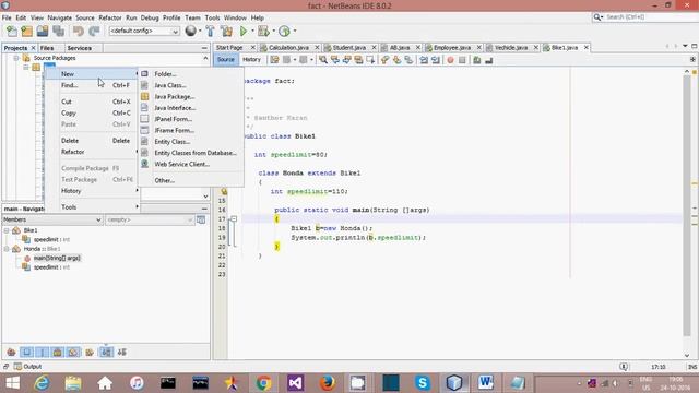 Java Programming: Runtime polymorphism with Multilevel Inheritance смотреть онлайн