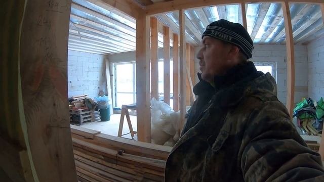 Самое лучшее напольное покрытие для подвала.Немного поработал на стройке дома.