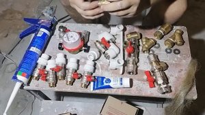 Пайка труб. Полипропилен. Установка счетчиков.