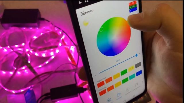 КОНТРОЛЛЕР SONOFF LED L2-C