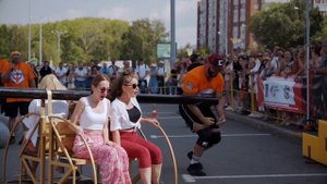 Буксировка автомобиля 2,5 тонны | ЭКСТРЕМАЛЬНЫЕ веса | Богатырские игры России | RCC Fest