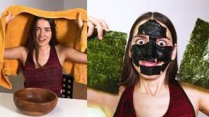 МАСКА ДЛЯ ИДЕАЛЬНОЙ КОЖИ ИЗ ВОДОРОСЛЕЙ ⬛ СТАНЬ РОЛЛОМ – заверни себя в НОРИ  POLI NA PALME