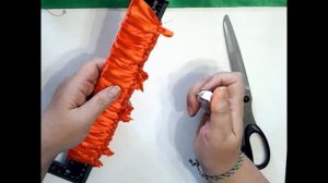 Как Сделать Бант Из Атласной Ленты На Линейке. Своими Руками. Мастер-класс.