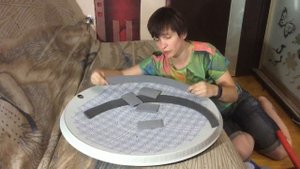 Арена с тремя ловушками для Beyblade своими руками#DIGITAL BLUE BEYSTADIUM DIY