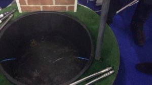 Поливочный кран с автоматическим сливом в скважину