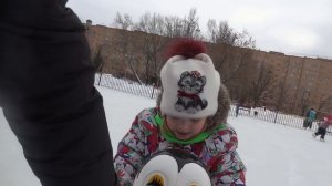 Как научиться кататься на коньках Пингвин опора поддержка для катания на льду