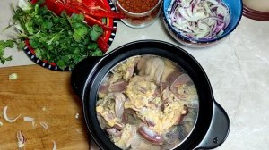 КУРИНЫЕ ЖЕЛУДОЧКИ С ОВОЩАМИ ПО-ГРУЗИНСКИ / вы такого не пробовали/ Georgian cuisine