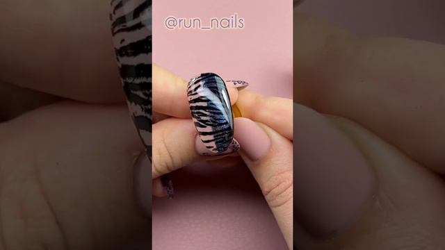 ? Дизайн тигра на НГ 2022?#shorts #nails #nailart