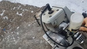 двигатель от крота первый запуск