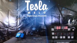 Как варить тонкую нержавейку 0,8 мм. полуавтоматом. Аппарат Tesla Weld mig mag mma 500 v.