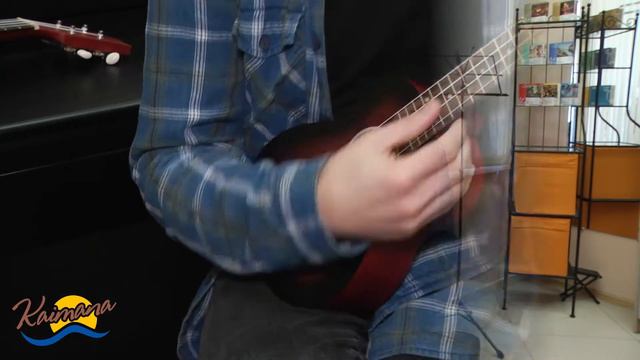 Укулеле сопрано производства Индонезия - Kaimana UK-21 смотреть онлайн