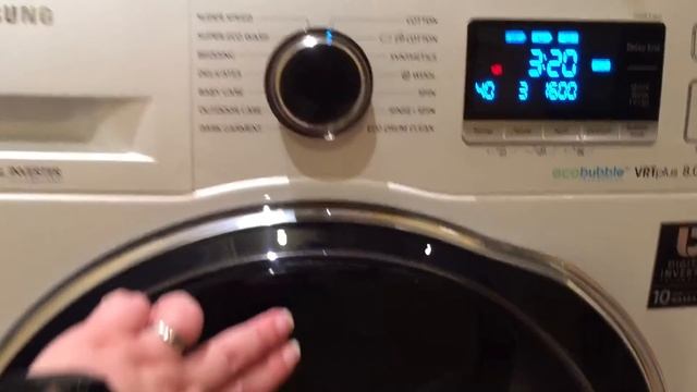 Review of Samsung WW6500 washing machine with 'add wash' and 'Eco-bubble' features смотреть онлайн