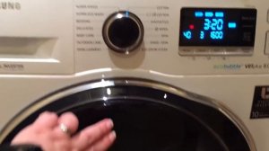 Review of Samsung WW6500 washing machine with 'add wash' and 'Eco-bubble' features