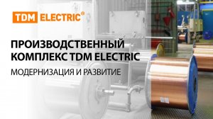 Производственный комплекс TDM ELECTRIC