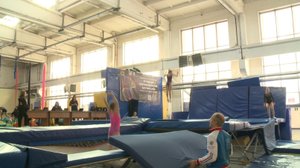 В Ярославле стартовали первенство и чемпионат города по прыжкам на батуте