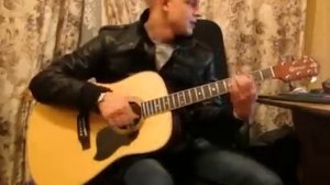 Руки Вверх  Капают слёзы мне на ладони - Под гитару - Роман Хорульский