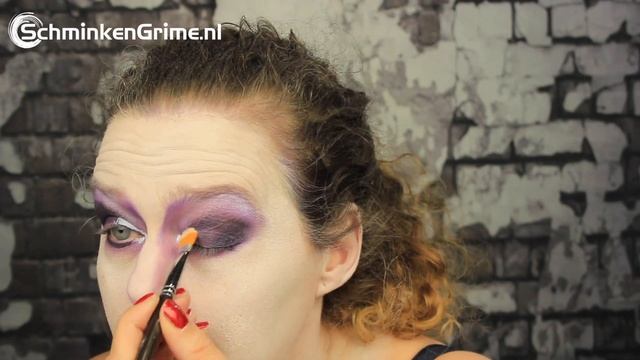Beetlejuice Makeup Tutorial | Halloween Makeup | SchminkenGrime nl смотреть онлайн