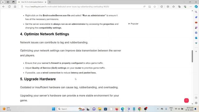 How To Fix Enshrouded Dedicated Server Issues Lag, Rubberbanding, Overloading