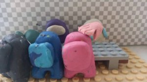 амонг ас из пластилина мультик