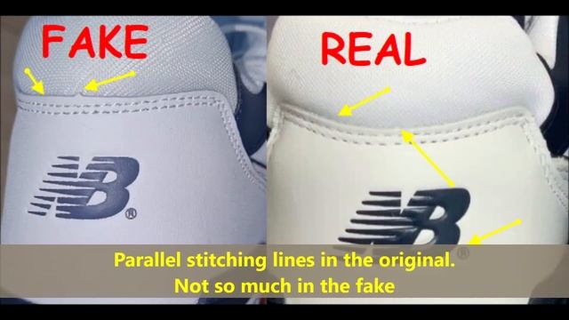 New Balance 550 how to spot fake. Real vs fake New Balance 550 sneakers смотреть онлайн