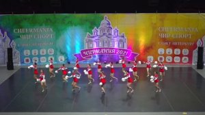 Cheerleading. Freestyle Pom NON-STOP. Чир спорт. ЧИР-ФРИСТАЙЛ-ГРУППА НОН-СТОП.