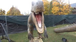Живые динозавры в Киеве! Выставка динозавров на ВДНХ!