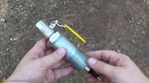 Иглой пробили чугунную сковородку