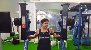 Тренажер Жим от груди MB BARBELL MB 7.52 на выставке