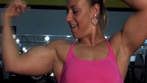 from Athletic to Muscle Godess - Female Muscle Progress before and after Rene Marven