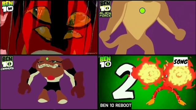 Ben 10 Classic / Alien Force / Omniverse / Reboot - Intro, but in Original Series Stile смотреть онлайн