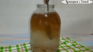 КВАС из кофе в домашних условиях за 3 часа, как в СССР! Вкусный, газированный / Кулинарим с Еленой!