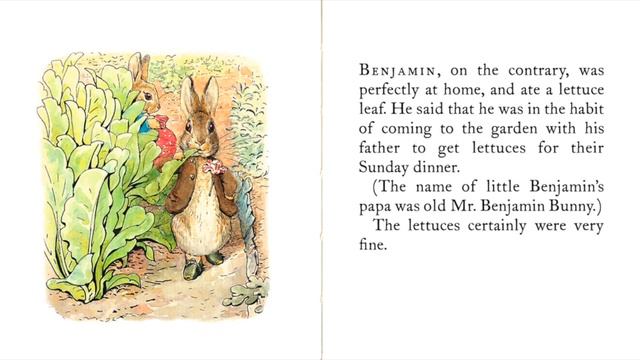 The tale of Benjamin bunny - by Beatrix Potter