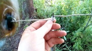 Вертушка - турбина, для сада и огорода, из пластиковой бутылки и проволоки. Эксперимент 2.