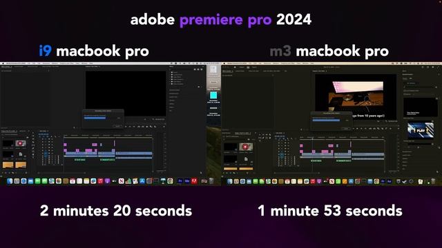 i9 MacBook Pro vs M3 MacBook Pro – смотреть онлайн видео от Ноутбуки и ...