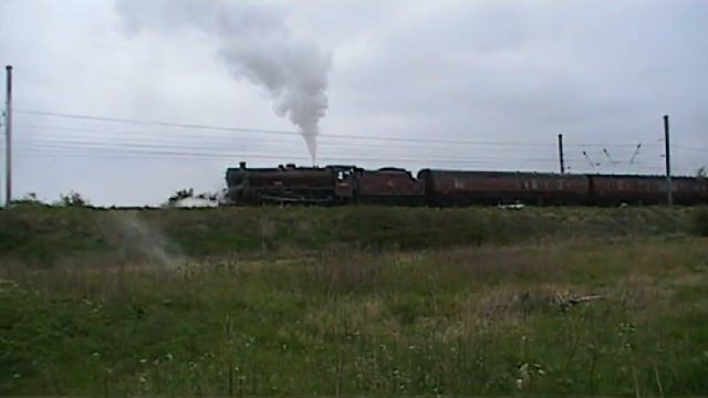 Jubilee 45699 Galatea at the Claypole Up Loop 18th May 2013. смотреть онлайн