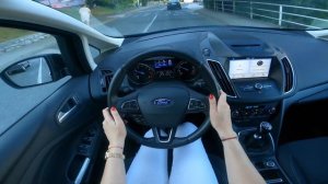2019 Ford  C-Max 1,0 {{125HP}} TEST DRIVE (POV)
