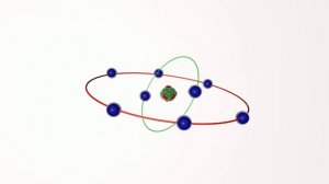 Модель строения атома. Кислород