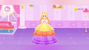 Примеряем наряды для принцессы в игре Bubybus Волшебная принцесса #2
