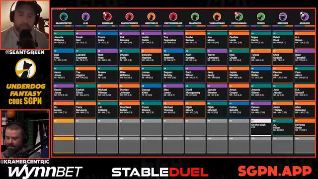 NFL Draft Props & Fantasy Football Best Ball Draft 5.0 - Underdog Fantasy Superflex Draft смотреть онлайн