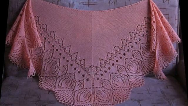 Вязание спицами. Шарфы и шали. Идеи для вдохновения. смотреть онлайн