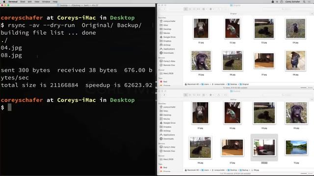 Linux/Mac Terminal Tutorial: How To Use The rsync Command - Sync Files Locally and Remotely