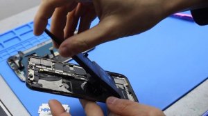 Быстрая замена аккумулятора iphone x /Iphone X battery replacement ASMR