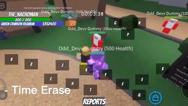 King Crimson Requiem / Queen Crimson Requiem Showcase + How to get (Stands Unusual) смотреть онлайн