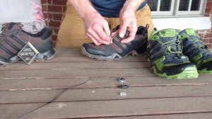 Adidas Terrex Swift R GTX Laces Adjustment