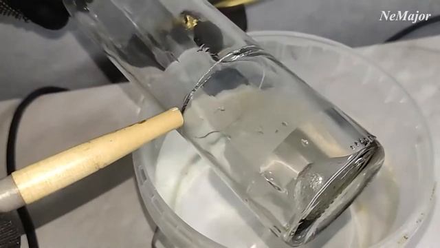 DIY светильник из бутылки