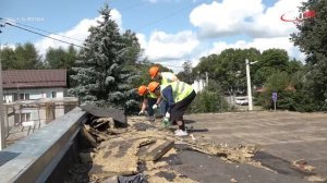 В Чеховской амбулатории п. Первомайский, где годами не проводился ремонт, началась работа